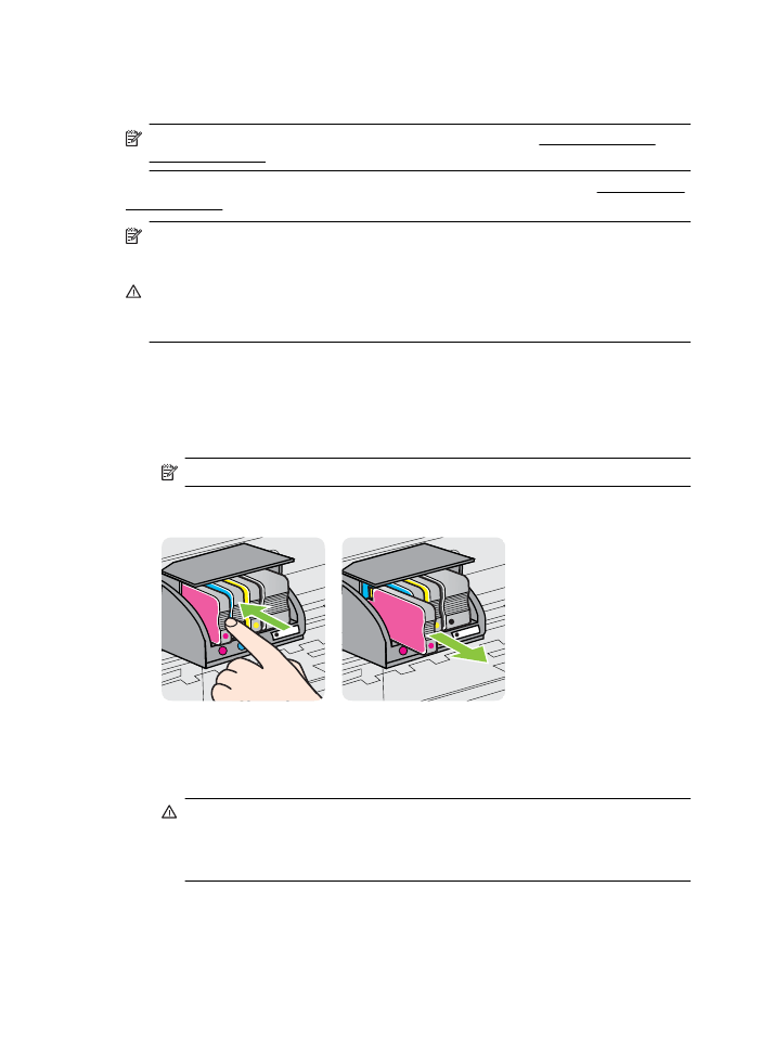 Replace the ink cartridges HP Officejet Pro 8600